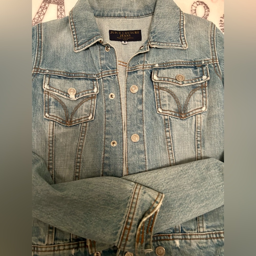 Vintage Juicy Couture ladies Jean jacket